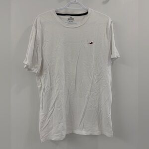 Hollister Men’s T-Shirt - White XL